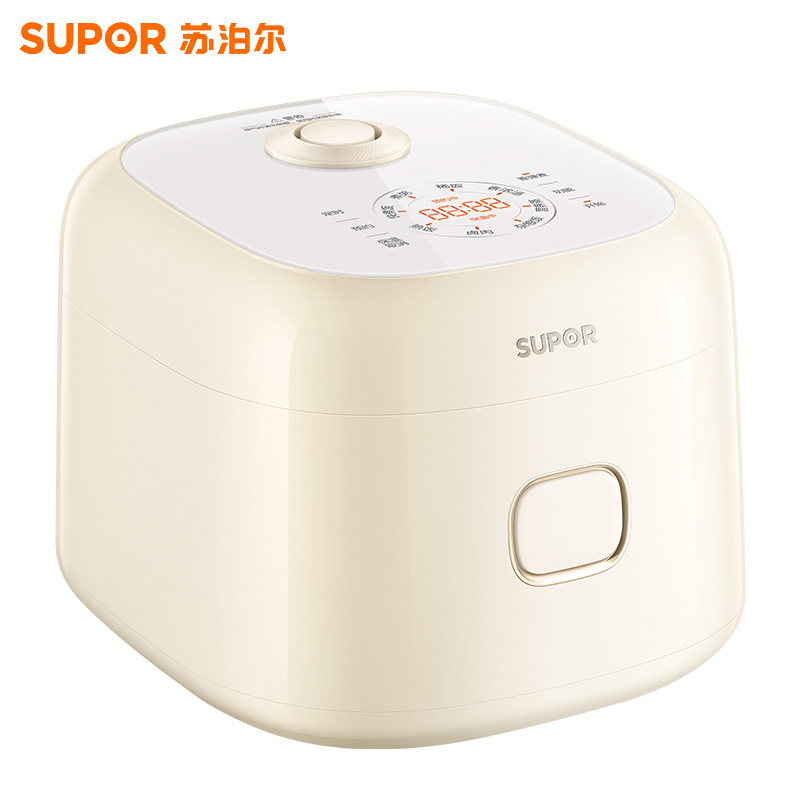 苏泊尔(SUPOR)电饭煲2-3人0涂层3升不锈钢家用小电锅煮饭煲汤煮粥锅多功能小型迷你微压电饭锅30FC2066
