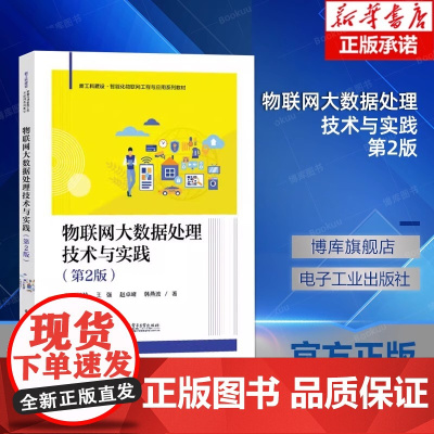 物联网大数据处理技术与实践 第2版第二版 事务模型及调度处理方法等核心概念与关键技术讲解书 王桂玲 电子工业出版社