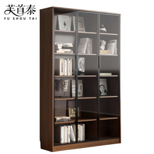 芙首泰书柜三门1200*350*2000mm个