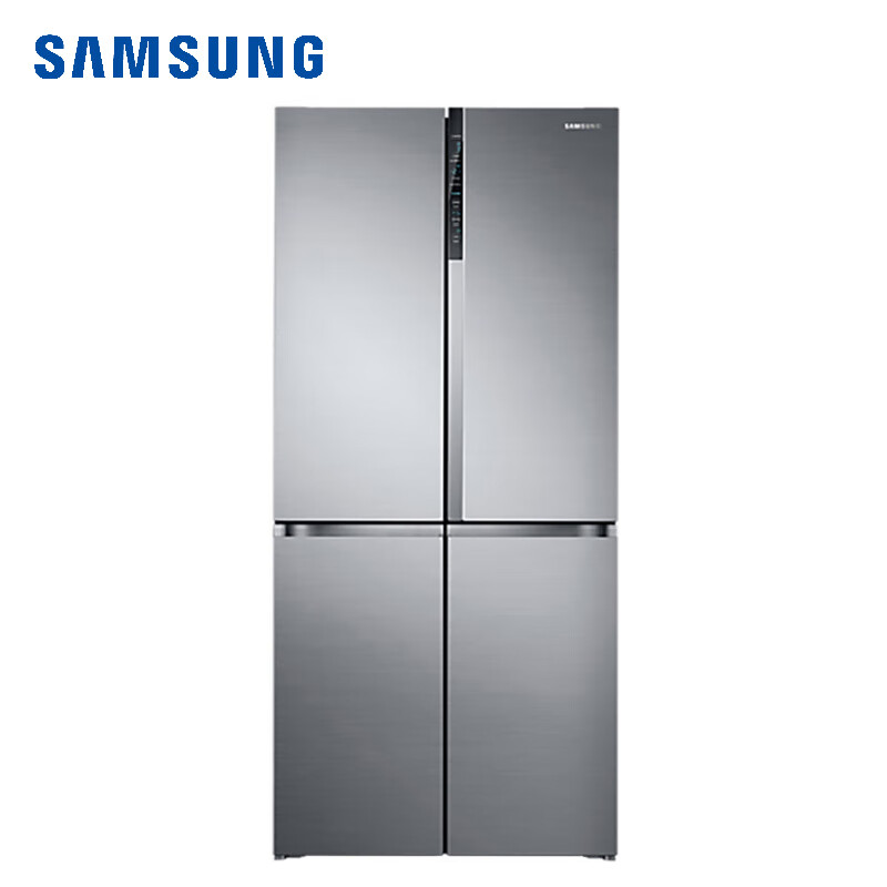 三星(SAMSUNG)RF50K5920S8/SC 486升大容量 风冷无霜 十字对开门 智能变频冰箱 梦幻银