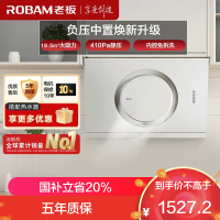 老板(ROBAM)油烟机 18.5m³大吸力 小尺寸抽油烟机侧吸 吸油烟机 单烟机 抽烟机 脱排油烟机21A6H