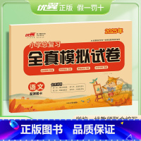 全真卷[语文] 小学通用 [正版]2025小学总复习冲刺卷全真模拟试卷语文数学英语人教版六年级同步小学升学测试卷专题卷真