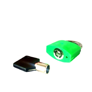 欧思极 SJ-S35 塑钢锁(多色)35mm(计价单位:把)绿色