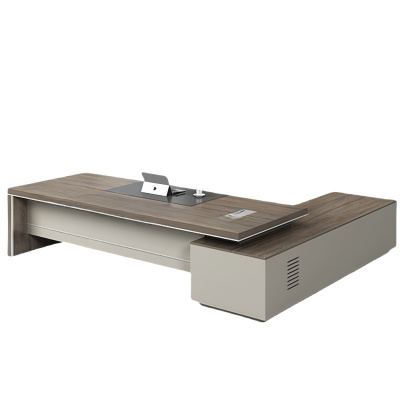 悦兴诚大办公桌2000*800*750mm+侧柜套