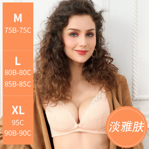 产后内衣喂奶透气蕾丝前开扣孕妇哺乳文胸孕妇文胸胸罩
