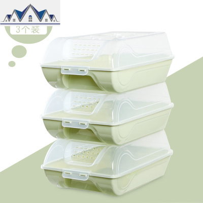 透明鞋盒宿舍鞋子收纳省空间鞋柜球鞋整理箱装靴子的收纳盒子 三维工匠收纳柜