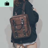 学院风书包女2020新款时尚韩版ins高中学生双肩包大容量百搭背包NEW LAKE