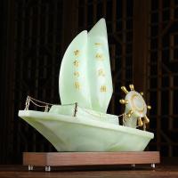 美帮汇一帆风顺帆船摆件船舵现代简约电视柜客厅酒柜装饰品房间布置摆设