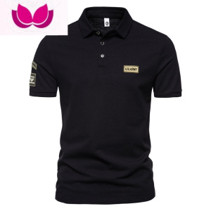 七斓美式休闲大码男士休闲战术短袖衫夏季青少年宽松军旅速干T恤