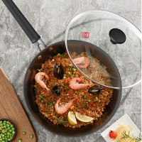 康巴赫(KBH)臻享无涂层极铁炒锅 32cm LPB-ZW32J