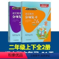 二年级上下2册(新版) 小学通用 [正版]新版 语文期末分项复习21天一二三四五六年级上下册可选 核心素养天天练单元同步