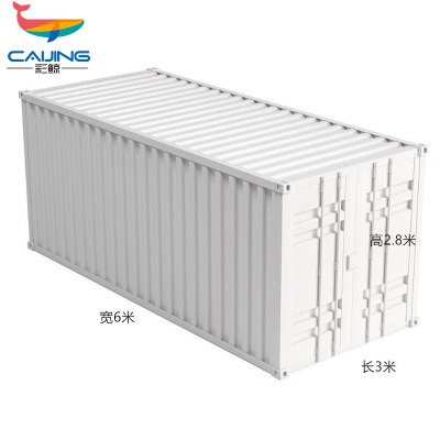 彩鲸(CAIJING)CJ-JZX29800集装箱房屋住人集成活动板房移动打包箱海运柜