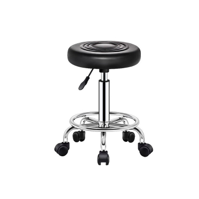 创世人 吧台椅家用转椅子现代简约高脚凳旋转升降凳子酒吧椅美容院圆凳子