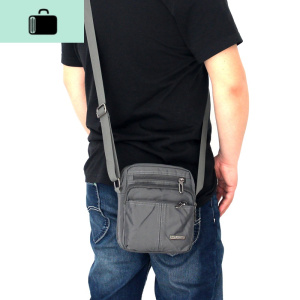 2020春夏新款潮男士迷你小包包防水尼龙牛津帆布单肩斜跨休闲背包NEW LAKE男士斜挎包