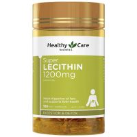 HealthyCare澳世康卵磷脂胶囊1200mg180粒 澳洲原装进口 膳食营养补充剂 香港/保税随机发