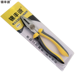 锦丰诚 工业级钢丝钳手钳子老虎钳工具钳省力钳 200mm 把