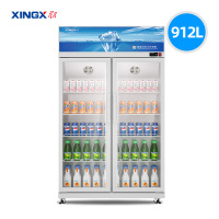 星星(XINGX)LGC-1200WDE风冷无霜912升展示柜冷藏保鲜柜饮料水果蔬菜鲜花商店便利店超市立式冰箱冰柜陈列柜