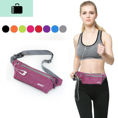 收钱包横款6寸薄款腰包大容量挂包拉链式手机包斜跨腰部女式随身NEW LAKE女斜挎包