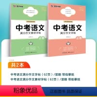 中考语文☆老师推荐(满分作文+作文素材) [正版]初中满分作文字帖七八九年级作文素材中考高考历年真题高分写作正楷高中生初