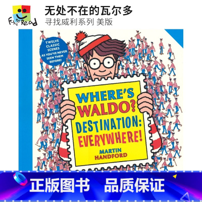 [正版]Where's Waldo - Destination Everywhere! 无处不在的瓦尔多 寻找