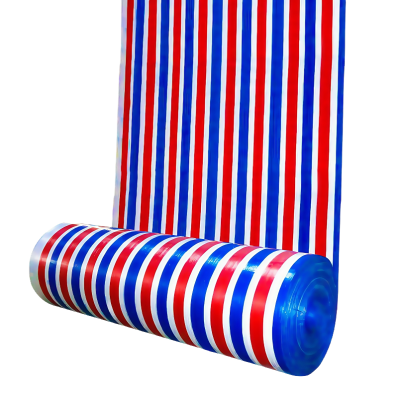 XD JX.XINGDIAN 双面覆膜彩条布 加厚 4*50米 /卷