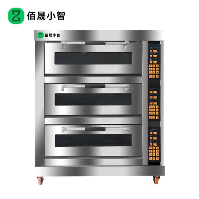 佰晟小智 商用烤箱智能控温电烤箱 SFT-J0003DF 三层六盘电烤箱