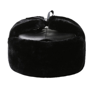 围盛 防寒帽 黑色 顶