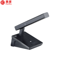 惠度(HuiDu)BK-300A有线手拉手会议麦克风系统讨论型工程会议话筒桌面方管话筒主席麦