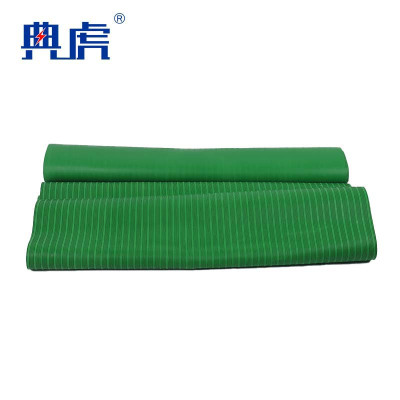 典虎 高压绝缘垫 绿色条纹5mm*1.2m*5m 卷