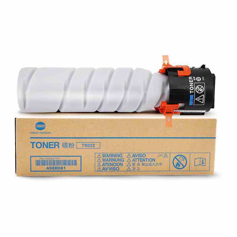 柯尼卡美能达(柯美)tn222/h碳粉粉盒 适用于柯尼卡美能达bh226/266