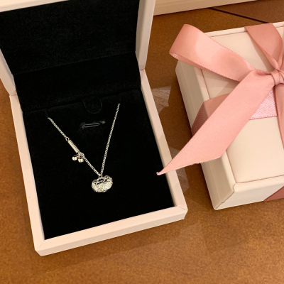 纯银吉言平安锁项链女款2025新款闺蜜生日礼物女生小众高级感送女朋友老婆情人节七夕生日礼物