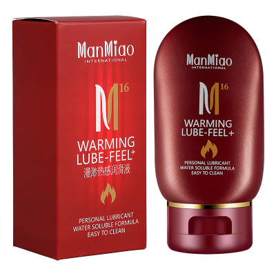 ManMia热感人体润滑液水溶性免洗润滑油性器具润滑剂热乎乎按摩精油夫妻房事男女通用漫渺成人情趣性用品60ml