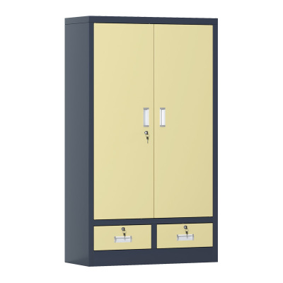 臻远 ZYLJG-W82 零件柜抽屉式工具柜电子元件柜螺丝柜物料柜 48抽蓝色带门加二斗中号