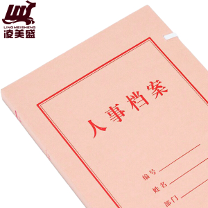 凌美盛 A4无酸纸 人事档案盒 35mm背宽RSDA32 可定制/个