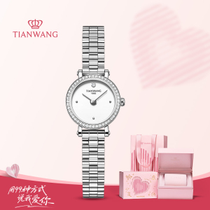 天王圆宝22mm小表盘女表真钻显瘦显白新年礼物31561