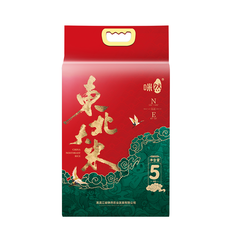 咪然东北大米 辽宁大米 当季新米 10斤装