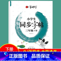 三年级下册 小学通用 [正版]小学生练字帖同步字帖人教版语文一 二 三年级 四年级 五 六 国一上册下册罗扬字帖每日一练