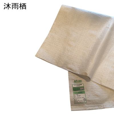 沐雨栖 加厚白色编织袋 500*850mm 个