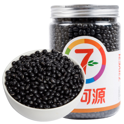 七河源有机黑大豆1kg 东北杂粮豆
