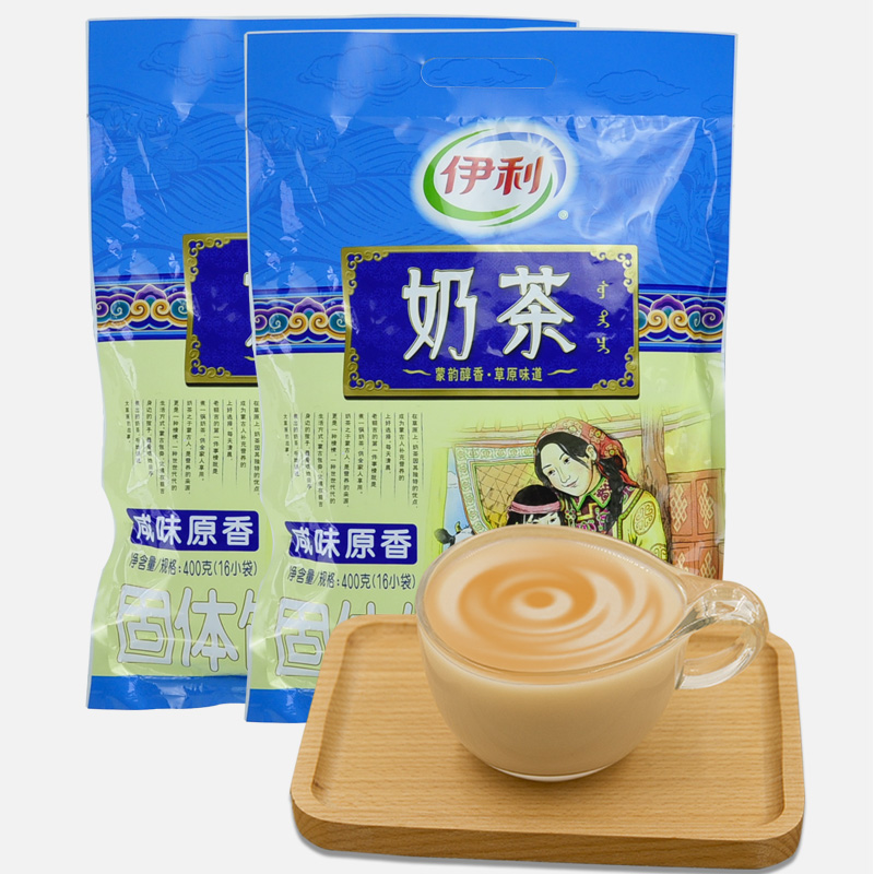 伊利奶茶粉400g*1袋装咸味内蒙古奶茶粉冲饮热饮港式速溶奶茶粉