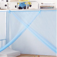皖川WC-013学生宿舍蚊帐上下铺寝室用1.2*1.95m高低铺1.2m米床适用 蓝色