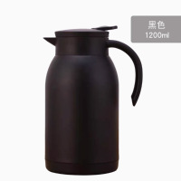 苏宁宜品推荐纯黑色1.2L保温壶 定制LOGO(30个起订)
