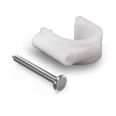 DINTHIN DS-G16MM 卡钉 16mm圆形 PE材质+高碳钢材质钢钉 100颗/包