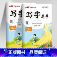 语文 八年级下 [正版]2023秋季2023春季新版古新特字帖写字高手语文英语临写本初中七年级八年级上册下册人教版练字帖