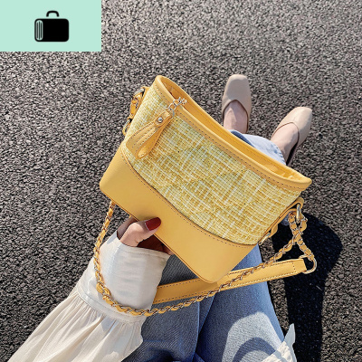 夏天小包包女包2020新款潮百搭质感单肩斜挎包网红时尚链条流浪包NEW LAKE女士单肩包