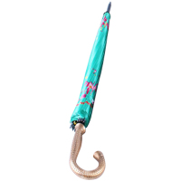 半自动铁伞架 色丁布 塑料喷漆手柄YF-L2021024