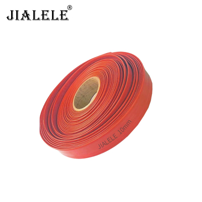 JIALELE 绝缘热缩管红色 10mm 100米/卷