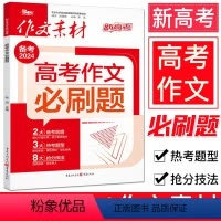 语文作文 高中通用 [正版]备考2024新高考 作文素材高考作文必刷题 时代关切深度思辨文化浸润类考题刷新高分作文 高分