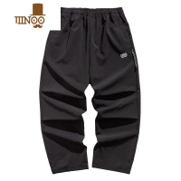 YANXU马切达男士日系休闲长裤秋季直筒运动裤男款宽松裤子简约抽绳男裤