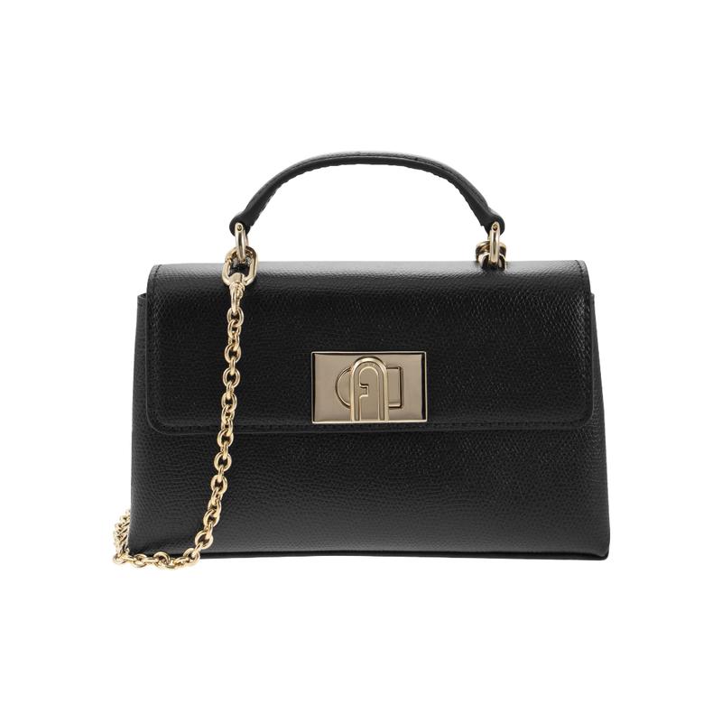 FURLA女士单肩包真皮小巧便携多功能链条手提斜挎包日常通勤百搭